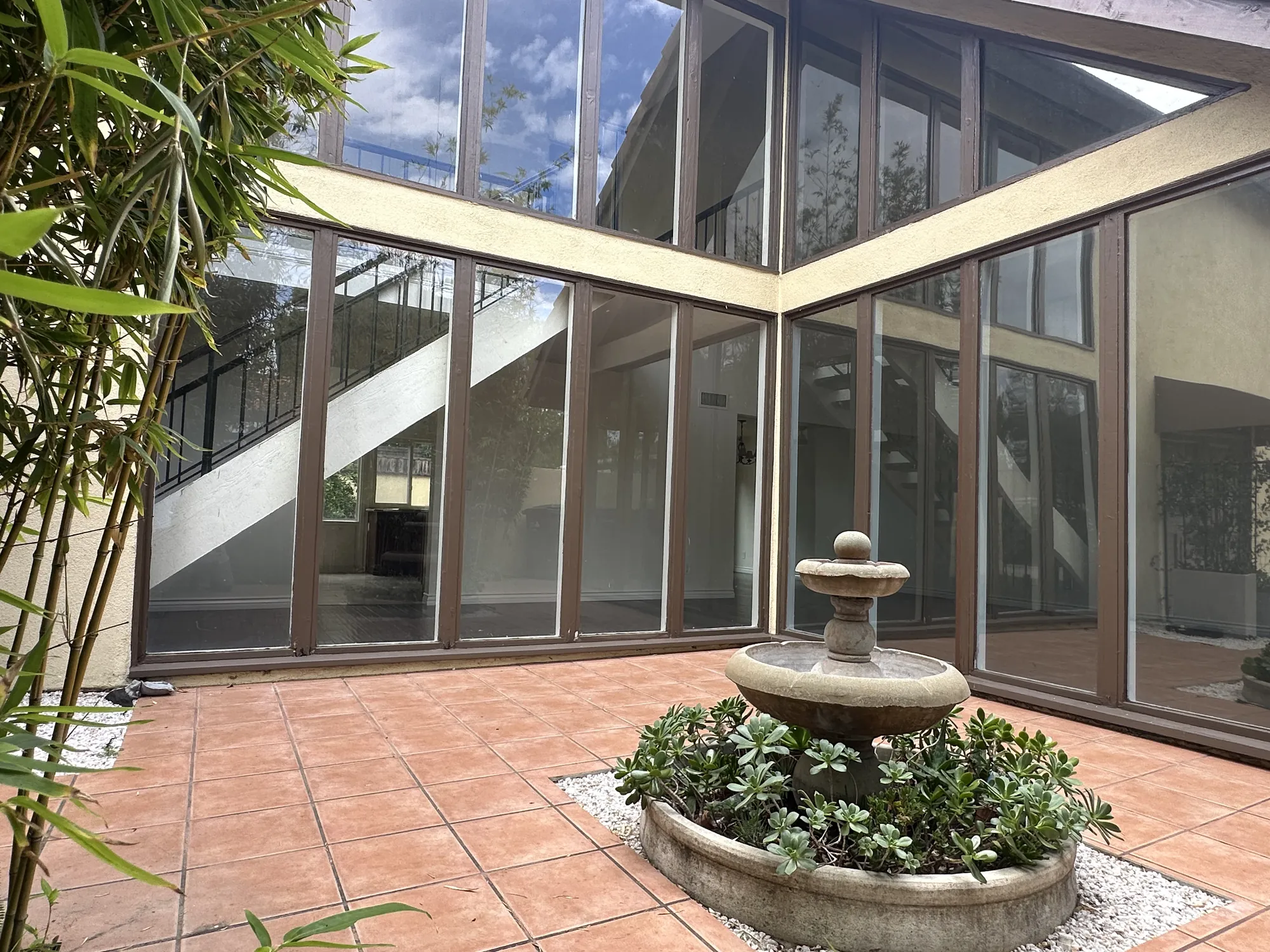 Front courtyard