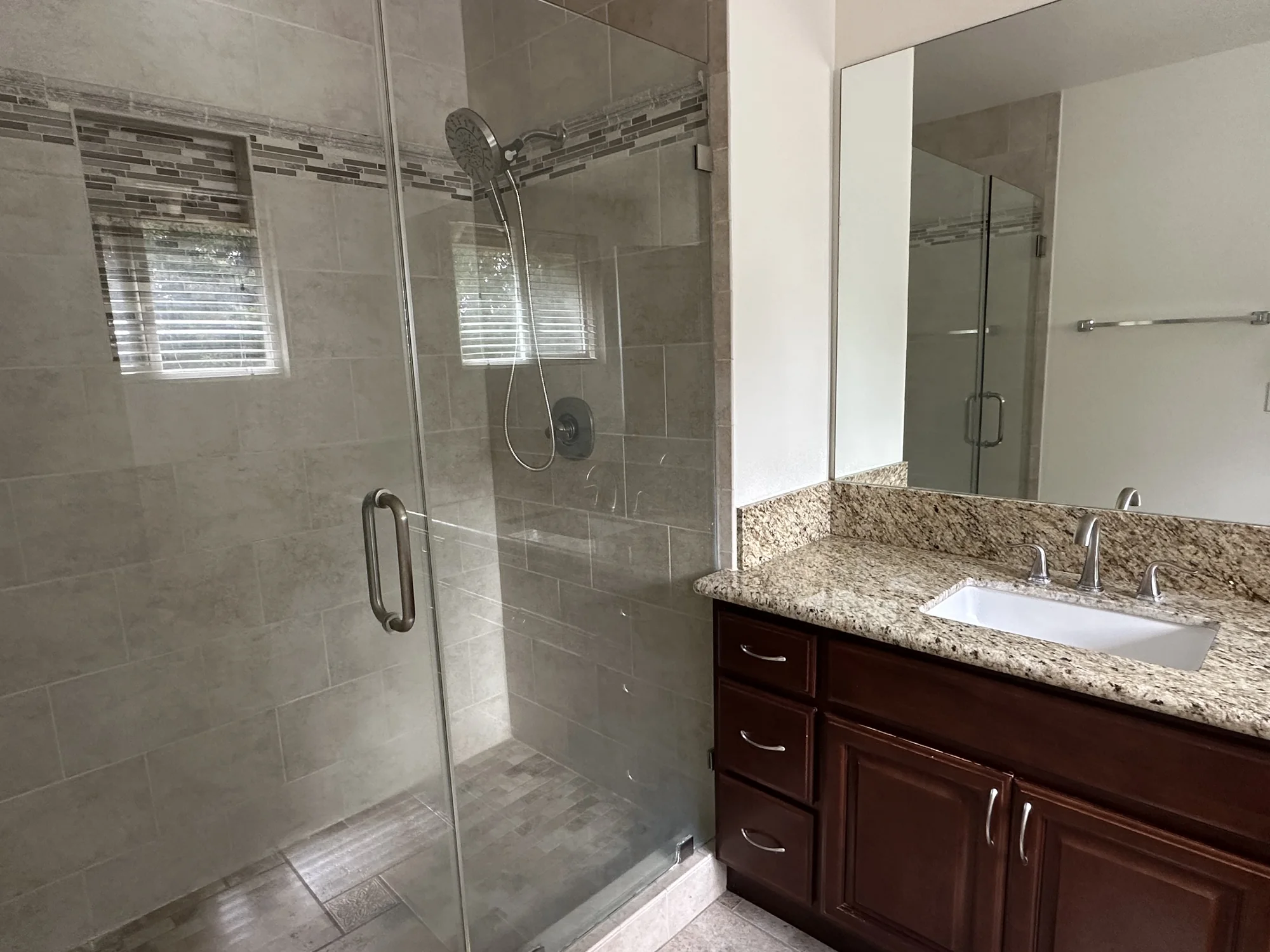 Primary shower